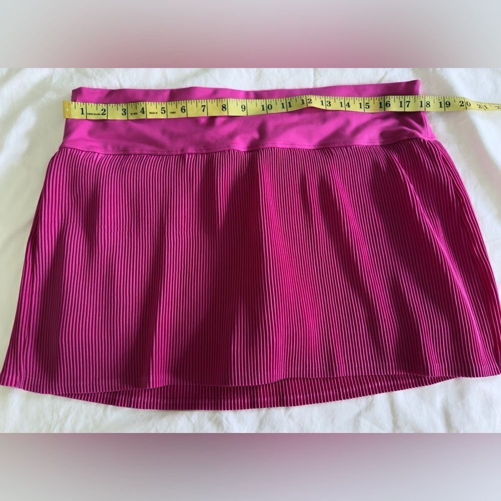 Women's Micro Pleated Skort Athletic Skort - All in Motion Pink XL - Picture 8 of 11
